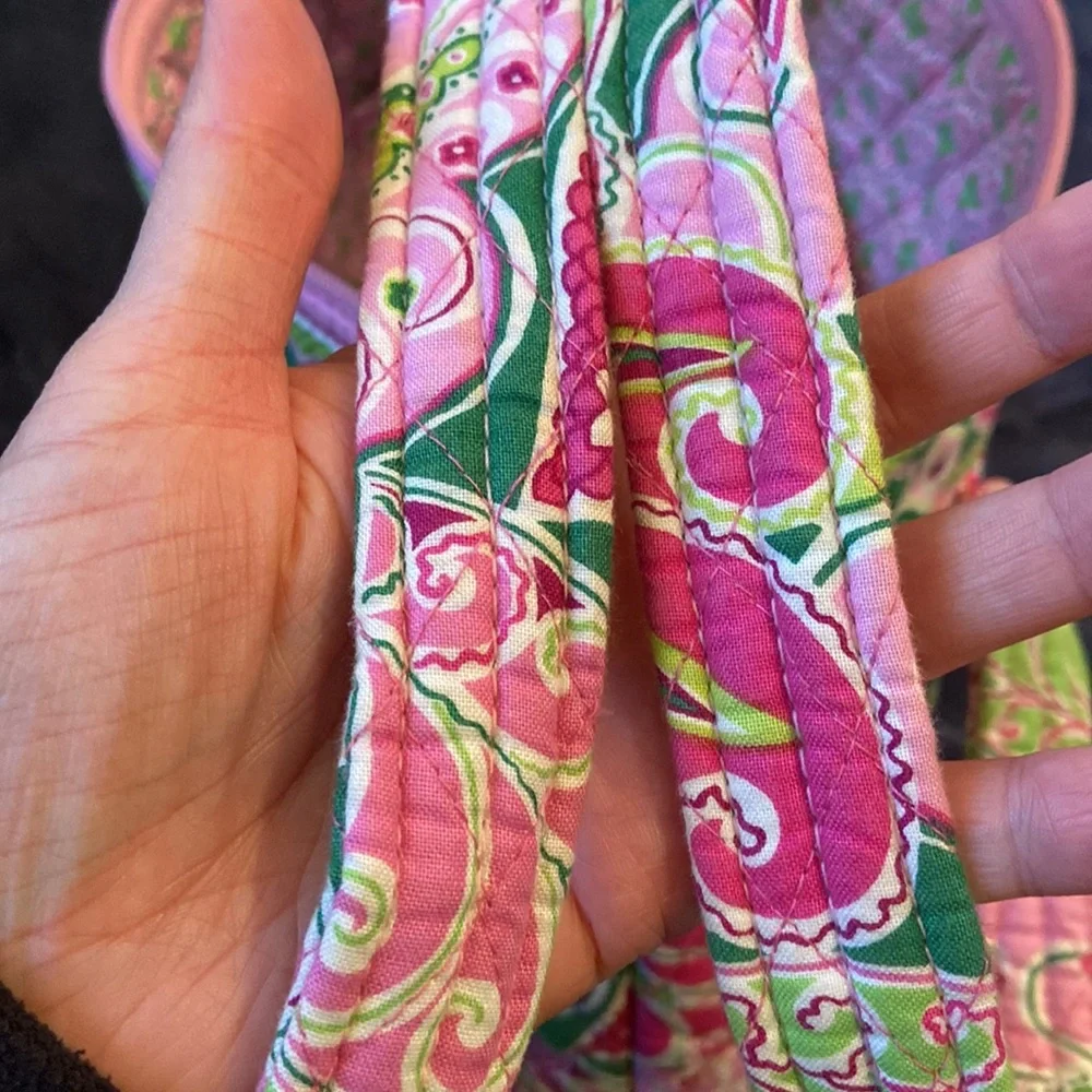 Vera Bradley Purse in Pinwheel Pink Pattern - Picture 6 of 10